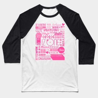 IZ*ONE Collage Baseball T-Shirt